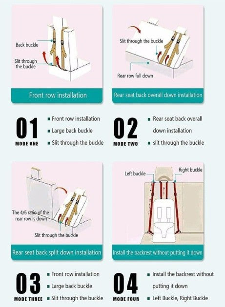 وسادة السيارة المريحة للأطفال